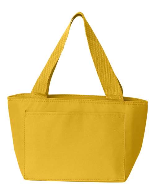 Recycled Cooler Bag - Bright Yellow Front