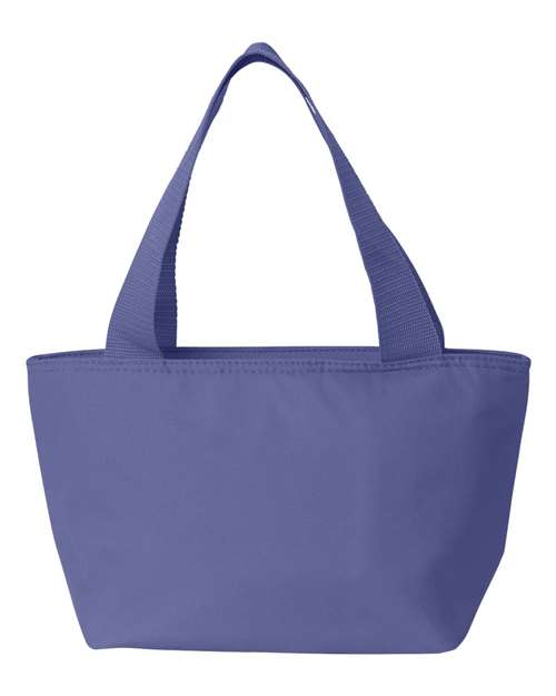 Recycled Cooler Bag - Lavender Back