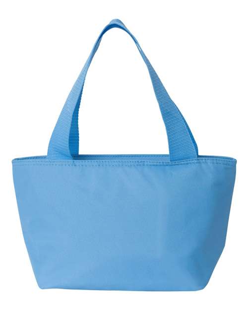Recycled Cooler Bag - Light Blue Back