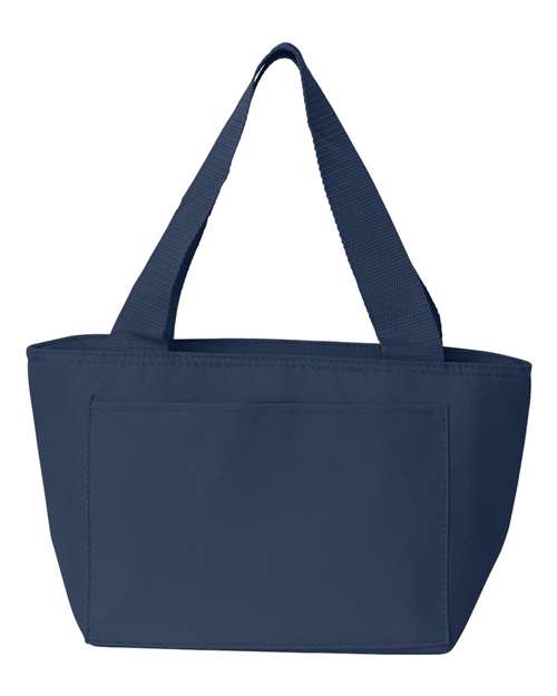 Recycled Cooler Bag - Navy Front