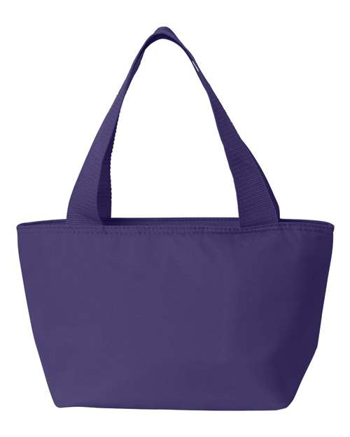 Recycled Cooler Bag - Purple Back