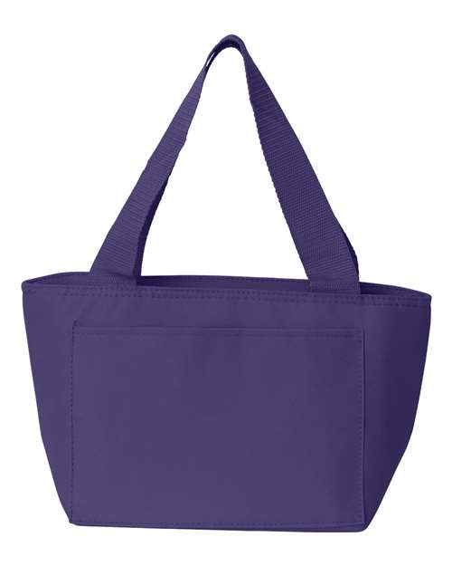 Recycled Cooler Bag - Purple Front