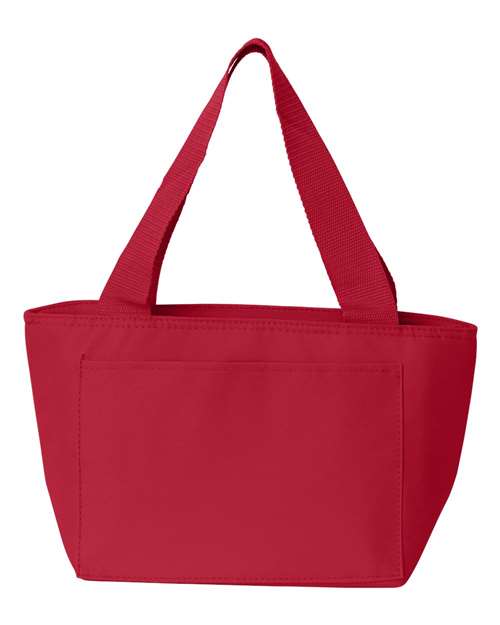 Recycled Cooler Bag - Red Front