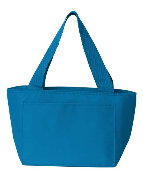 Recycled Cooler Bag - Turquoise Front