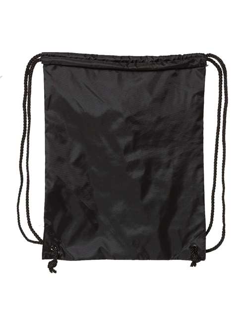 Drawstring Pack with DUROcord - Black Back
