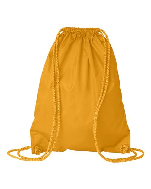 Drawstring Pack with DUROcord - Golden Yellow Back