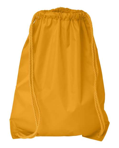 Drawstring Pack with DUROcord - Golden Yellow Front
