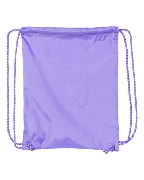 Drawstring Pack with DUROcord - Lavender Back