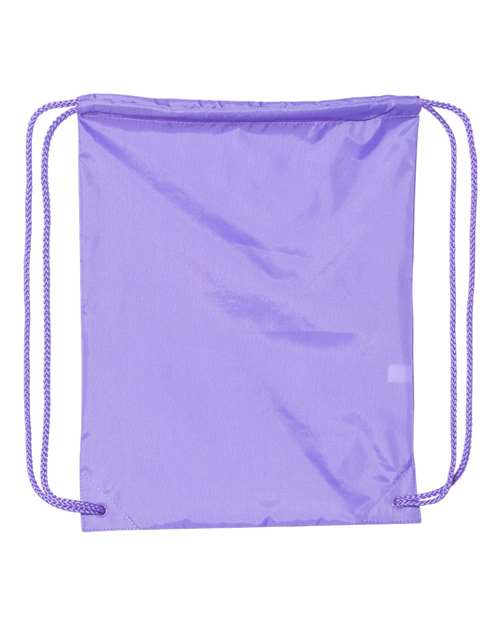 Drawstring Pack with DUROcord - Lavender Front