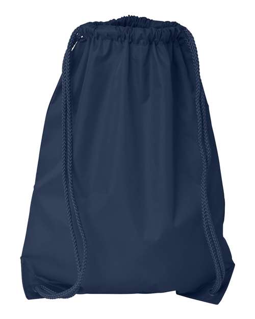 Drawstring Pack with DUROcord - Navy Front