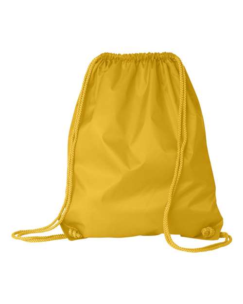 Large Drawstring Pack with DUROcord - Bright Yellow Front