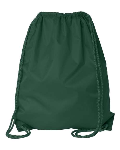 Large Drawstring Pack with DUROcord - Forest Back