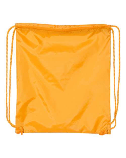 Large Drawstring Pack with DUROcord - Golden Yellow Back