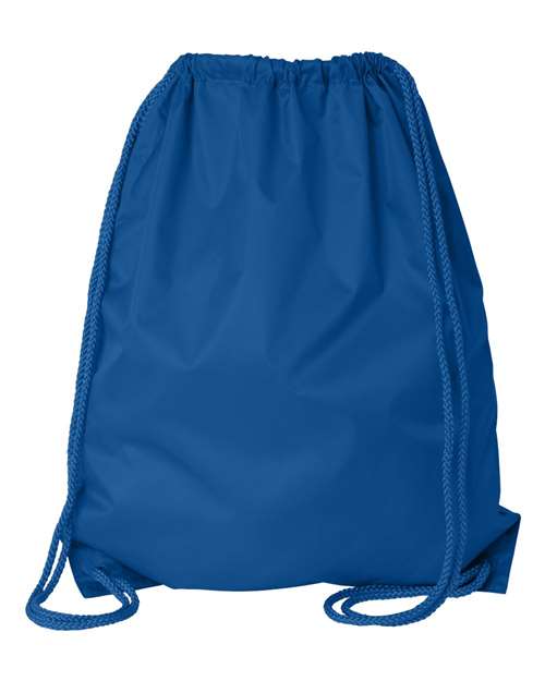 Large Drawstring Pack with DUROcord - Royal Back