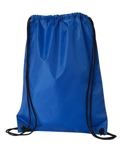 Value Drawstring Backpack - Royal Back