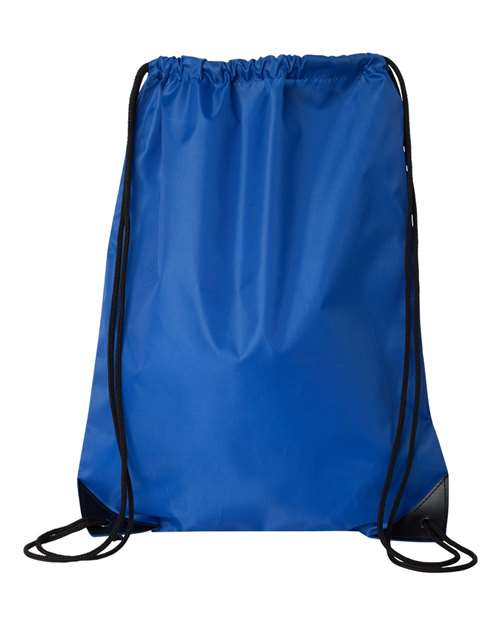 Value Drawstring Backpack - Royal Front