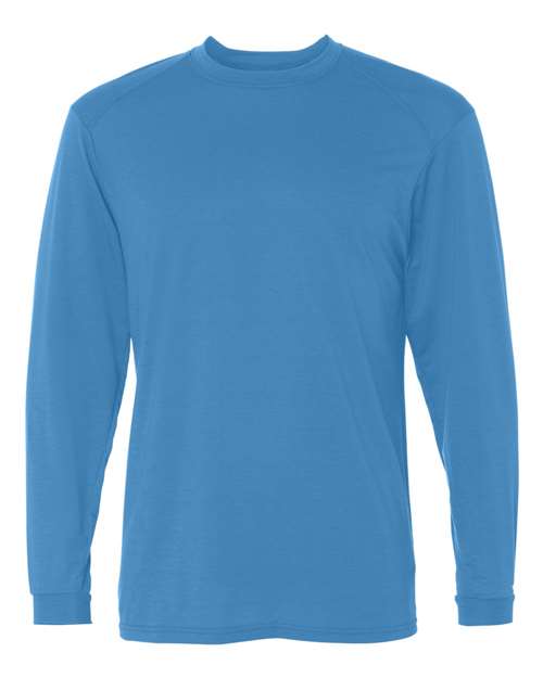 Men's B-Tech Cotton-Feel Long Sleeve T-Shirt - Columbia Blue Front
