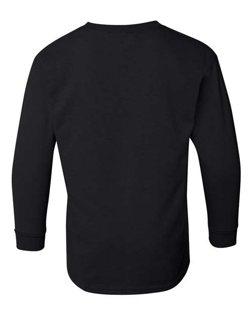 Gildan Youth Heavy Cotton™ Long Sleeve T-Shirt - Back