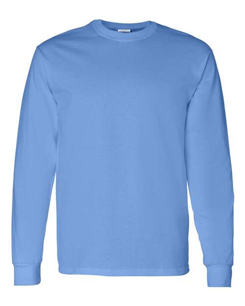 Gildan Unisex Heavy Cotton™ Long Sleeve T-Shirt - Carolina Blue Front