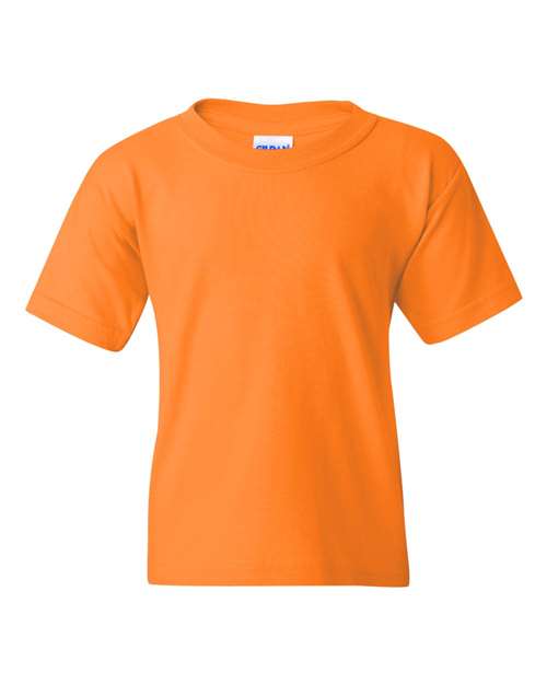 Gildan Youth Heavy Cotton™ T-Shirt - Tennessee Orange Front