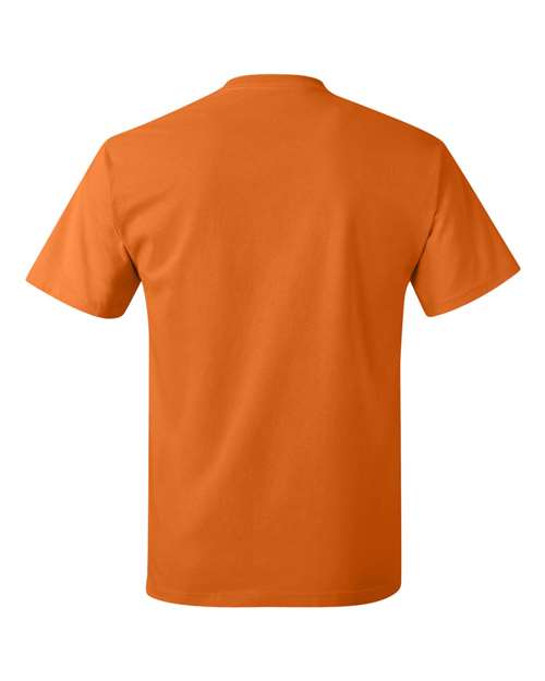 Unisex Authentic T-Shirt - Safety Orange Back