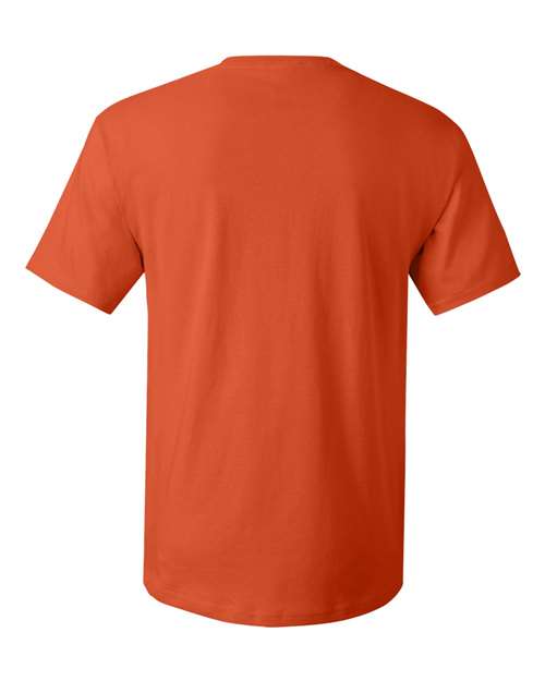 Unisex Essential-T T-Shirt - Orange Back