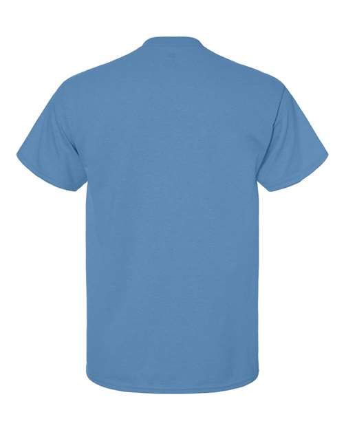 Unisex Essential-T T-Shirt - Denim Blue Back