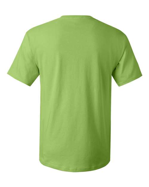 Unisex Essential-T T-Shirt - Lime Back