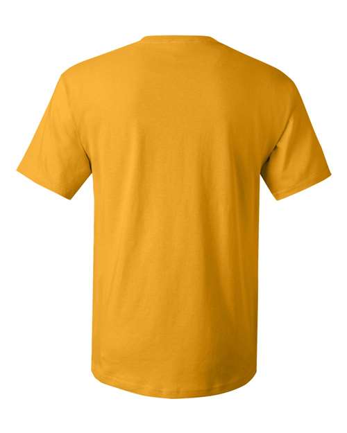 Unisex Essential-T T-Shirt - Gold Back