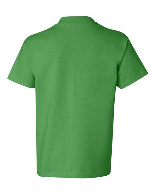 Youth Authentic T-Shirt - Shamrock Green Back