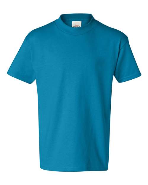 Youth Authentic T-Shirt - Teal Front