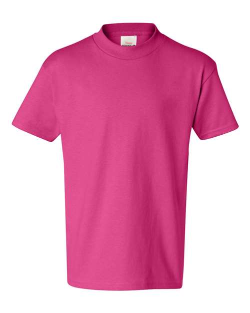 Youth Authentic T-Shirt - Wow Pink Front