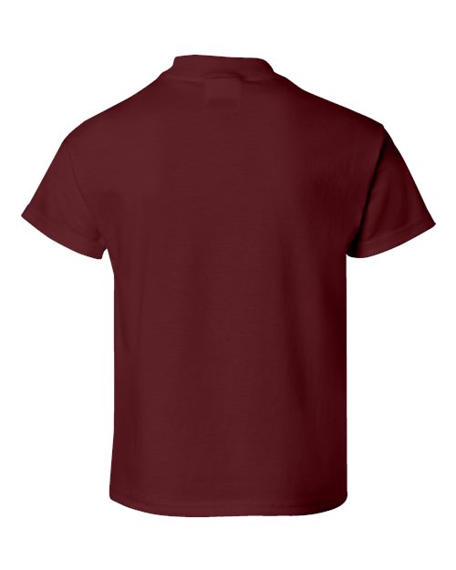 Youth Essential-T T-Shirt - Maroon Back