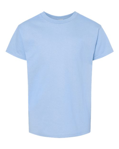 Youth Essential-T T-Shirt - Light Blue Front