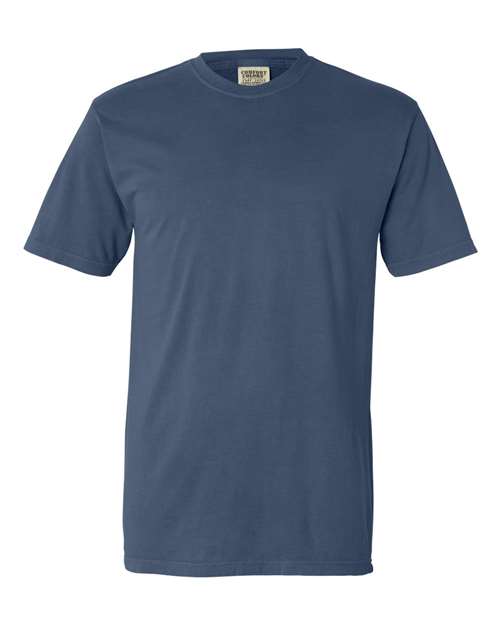Unisex Garment-Dyed Lightweight T-Shirt - Blue Jean Front