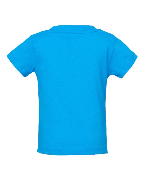 Infant Cotton Jersey Tee - Turquoise Back
