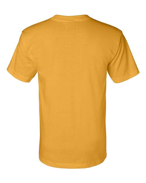 Unisex Union-Made T-Shirt - Gold Back