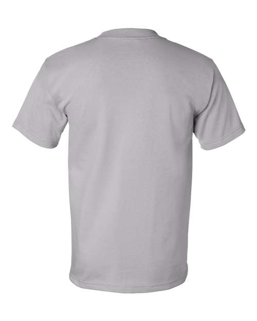 Unisex USA-Made Heavyweight T-Shirt - Silver Back