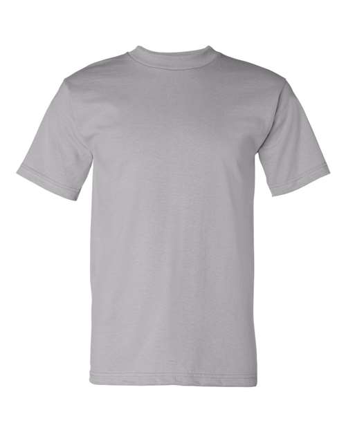 Unisex USA-Made Heavyweight T-Shirt - Silver Front