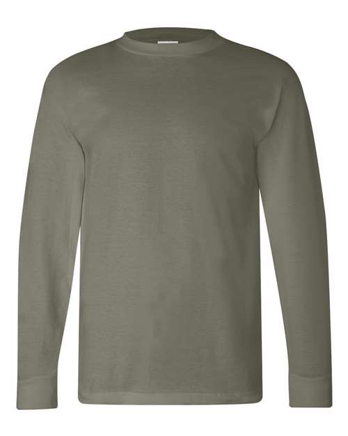 Unisex USA-Made Long Sleeve T-Shirt - Safari Front