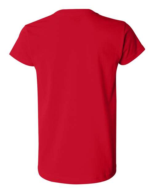 Women's USA-Made T-Shirt - Red Back
