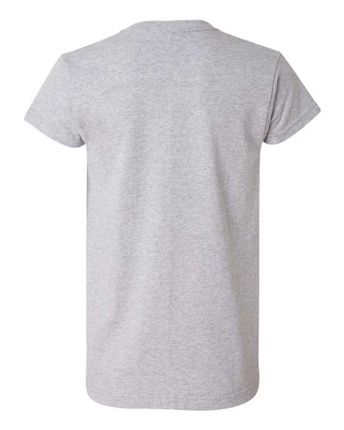Women's USA-Made T-Shirt - Dark Ash Back