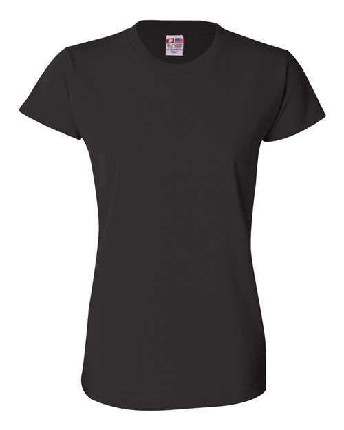 Women's USA-Made T-Shirt - Black Front