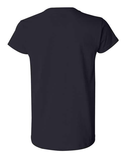 Women's USA-Made T-Shirt - Navy Back