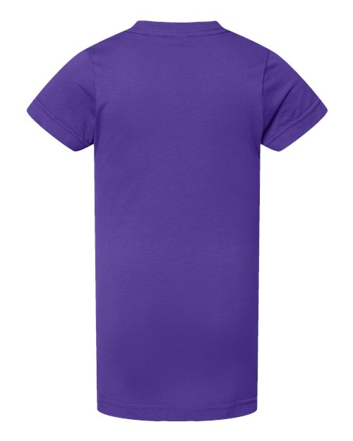 Girls' Fine Jersey Tee - Purple Back