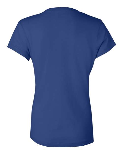 Women’s Jersey V-Neck Tee - True Royal Back