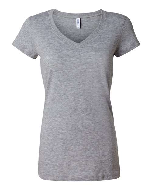 Women’s Jersey V-Neck Tee - Athletic Heather Front