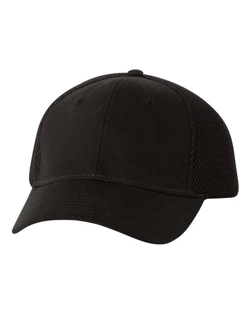 Spacer Mesh-Back Cap - Black Front