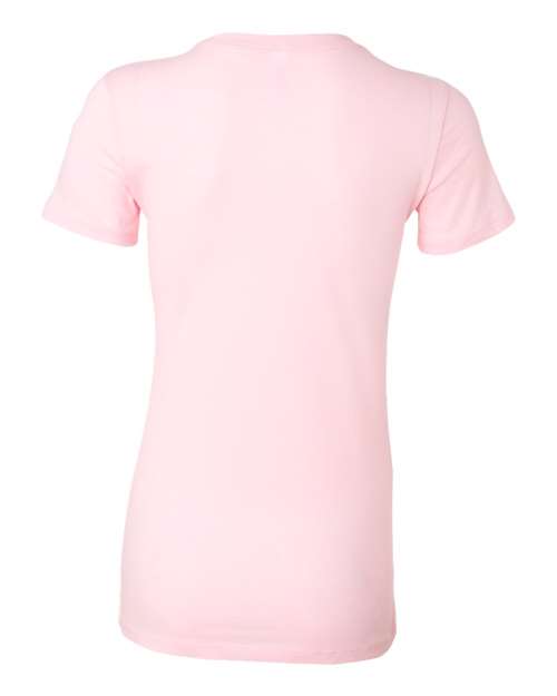 Women's Slim Fit Tee - Pink Back