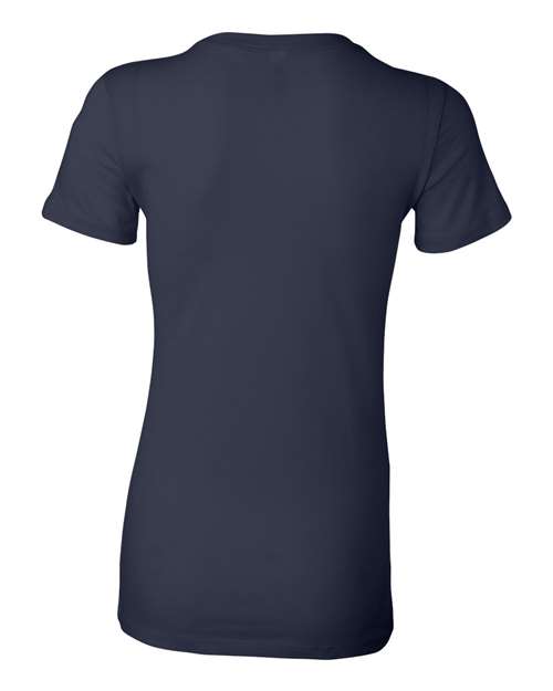 Women's Slim Fit Tee - Navy Back